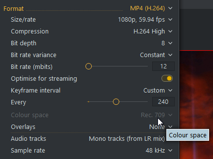 How to export with Full color range? | LWKS Forum