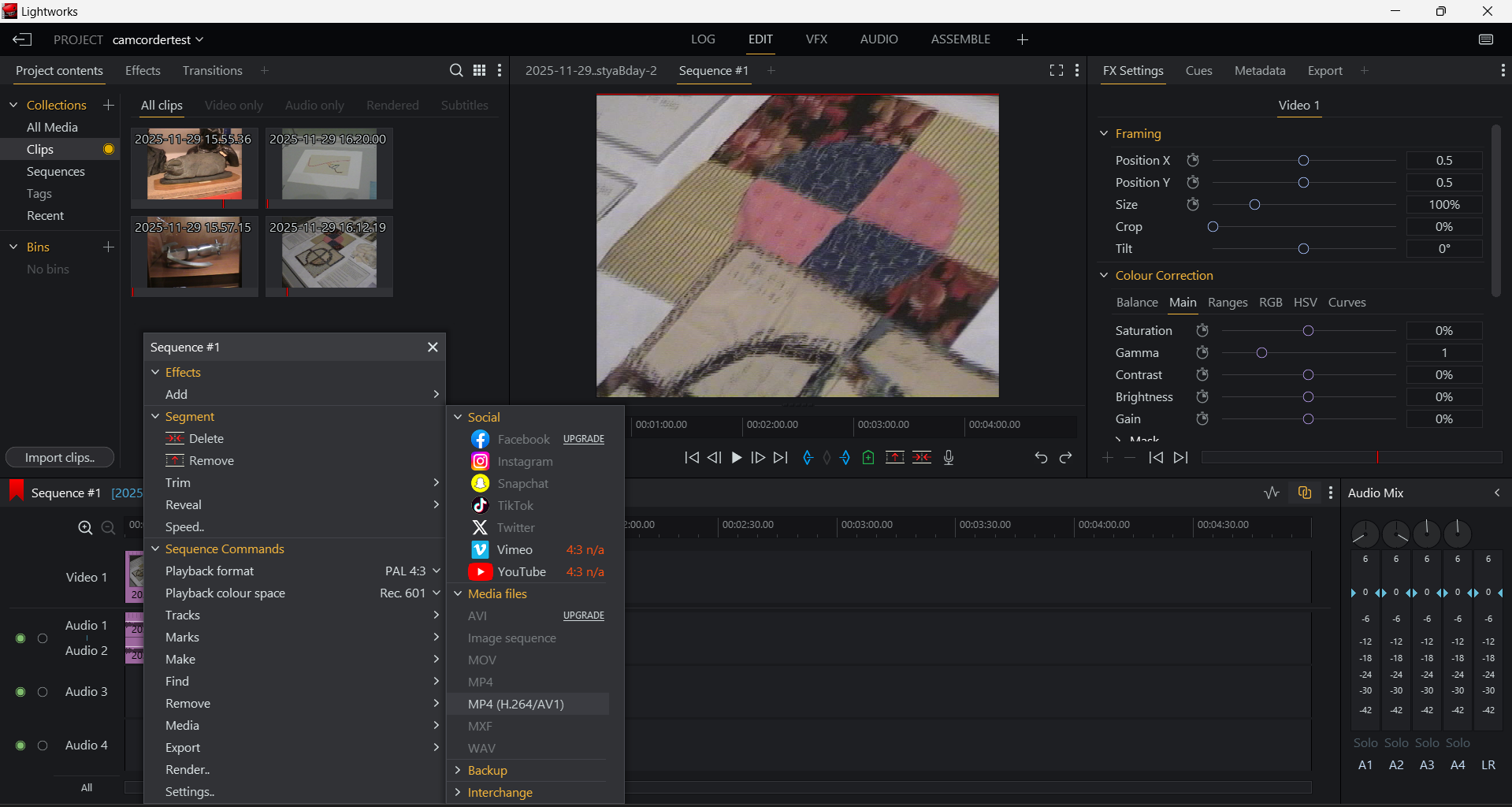 Unable to import .avi file into Lightworks 2025 | LWKS Forum