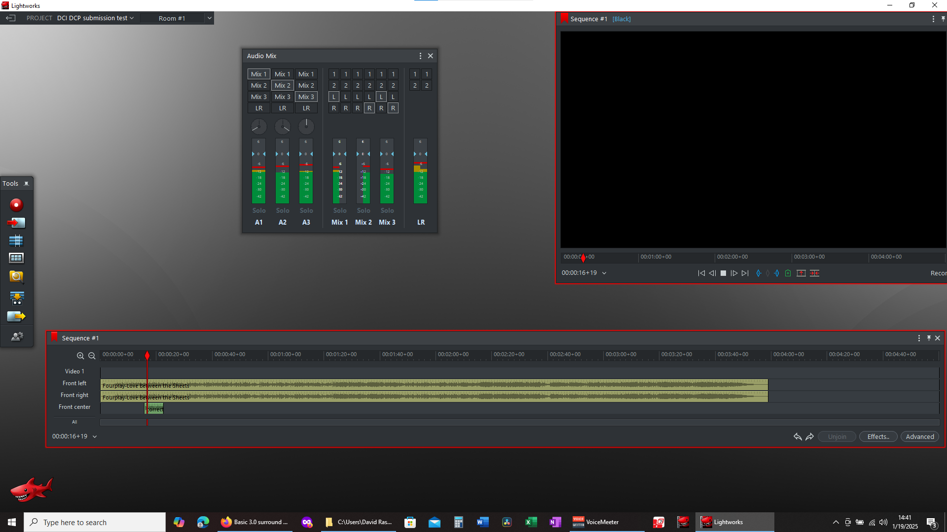 Basic 3.0 surround sound (for film) festival | LWKS Forum