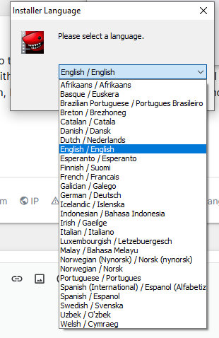 Installer - weird choise of the language | LWKS Forum