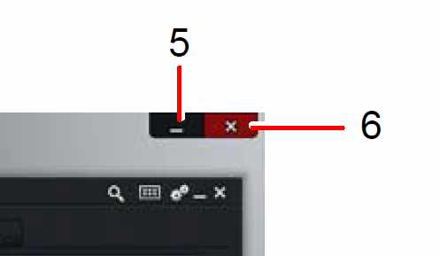 Minimise icon on full screen flexible layout hard to see. | LWKS Forum