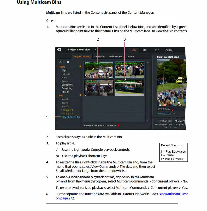 Multicam tutorial | LWKS Forum
