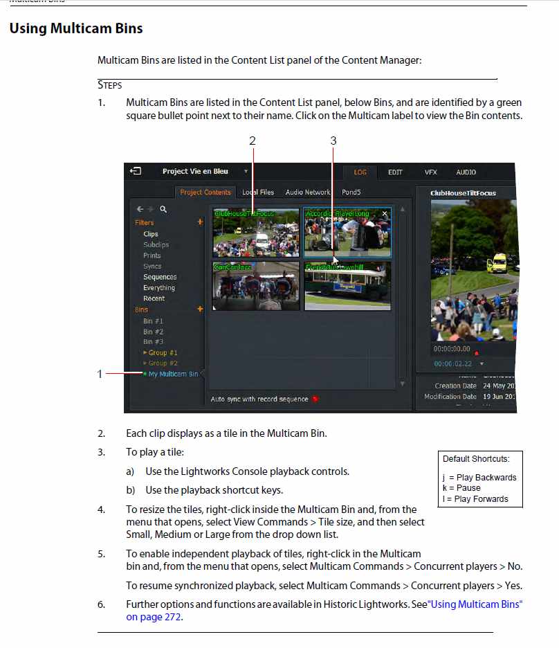 Live editing at a concert - multi cam editing in real time. | LWKS Forum