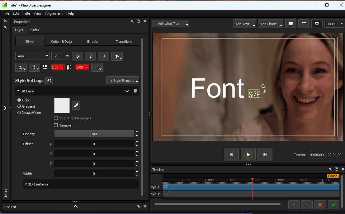 How to change font size on specific words? | LWKS Forum