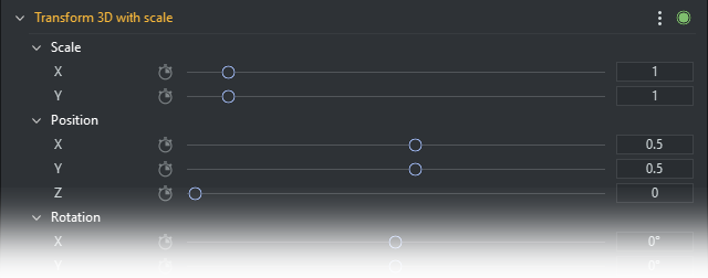 Why is there no X-Y scaling in 3D Transform? | LWKS Forum