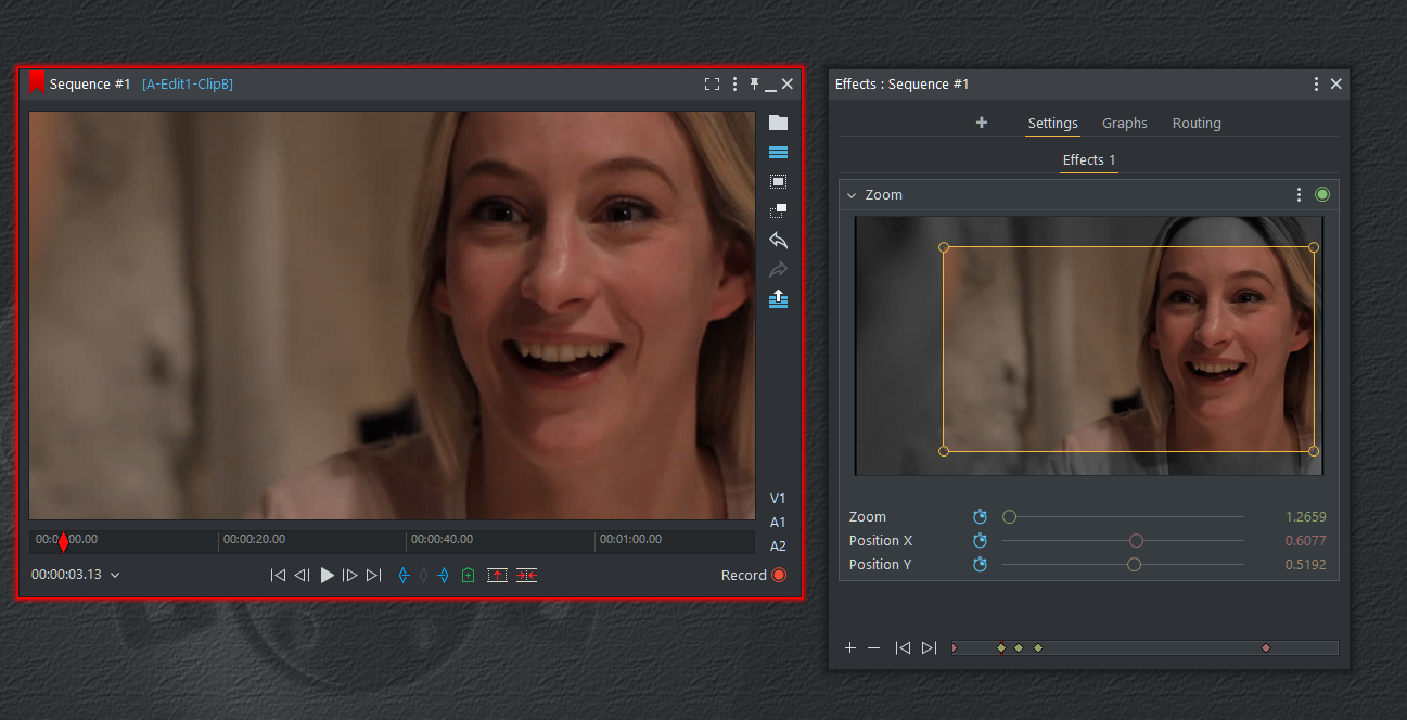 Zoom effect stuck loading? | LWKS Forum